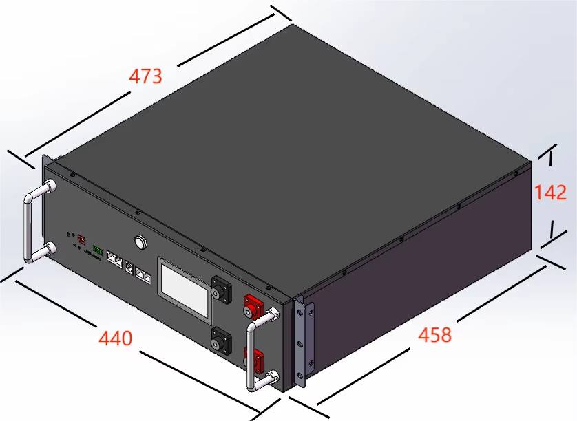 51.2v 100ah Rack Mounted #Lifepo4 Battery Pack
